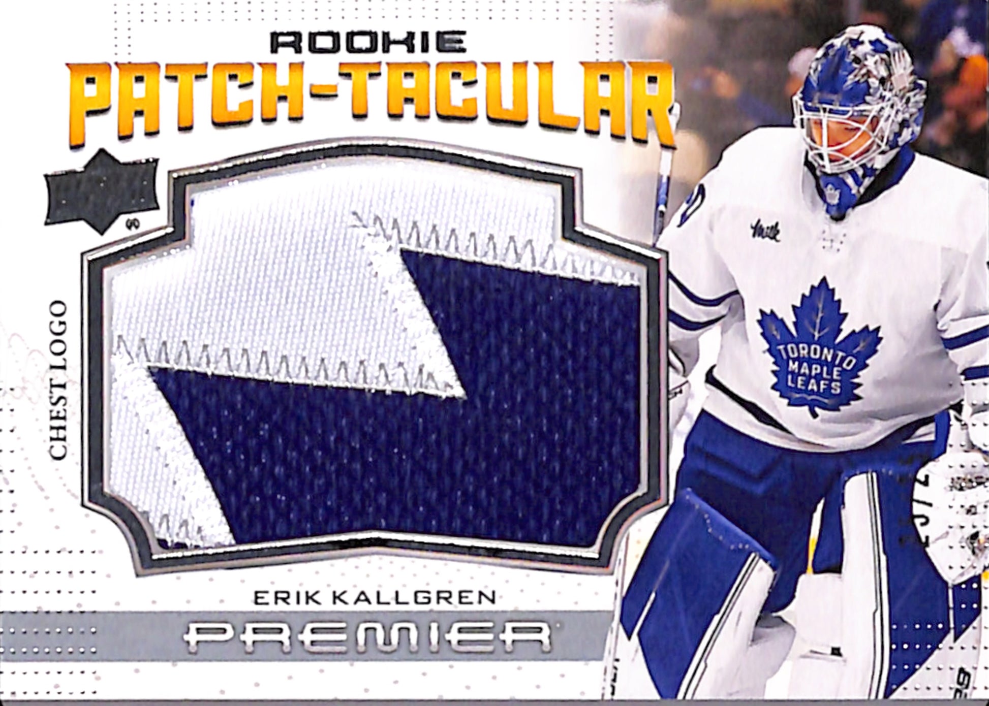 2022-23 Premier - Erik Kallgren Rookie PATCH-TACULAR /25 Chest (RPT-EK)