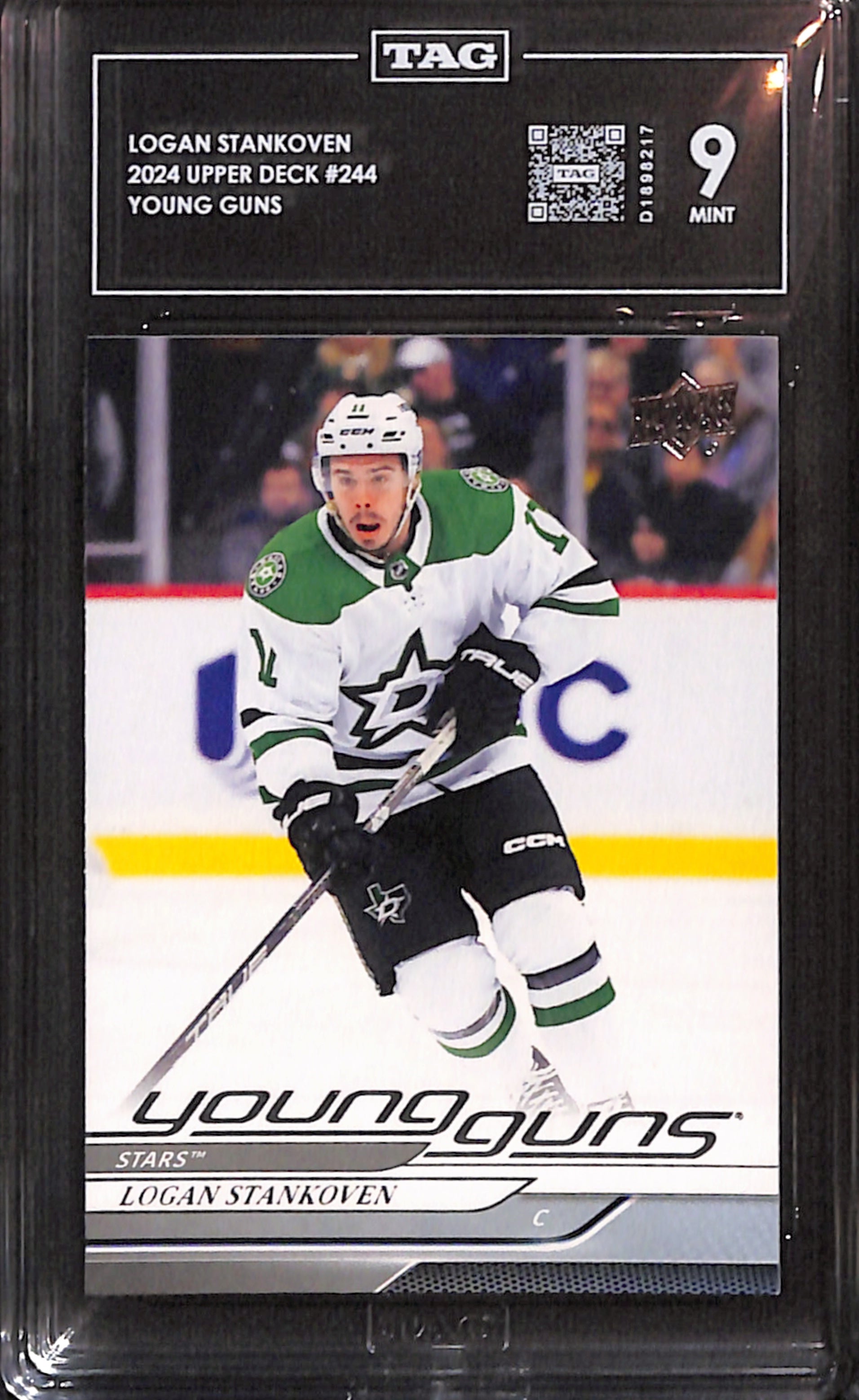 2024-25 Series 1 - Logan Stankoven Young Guns #244 (TAG 9)