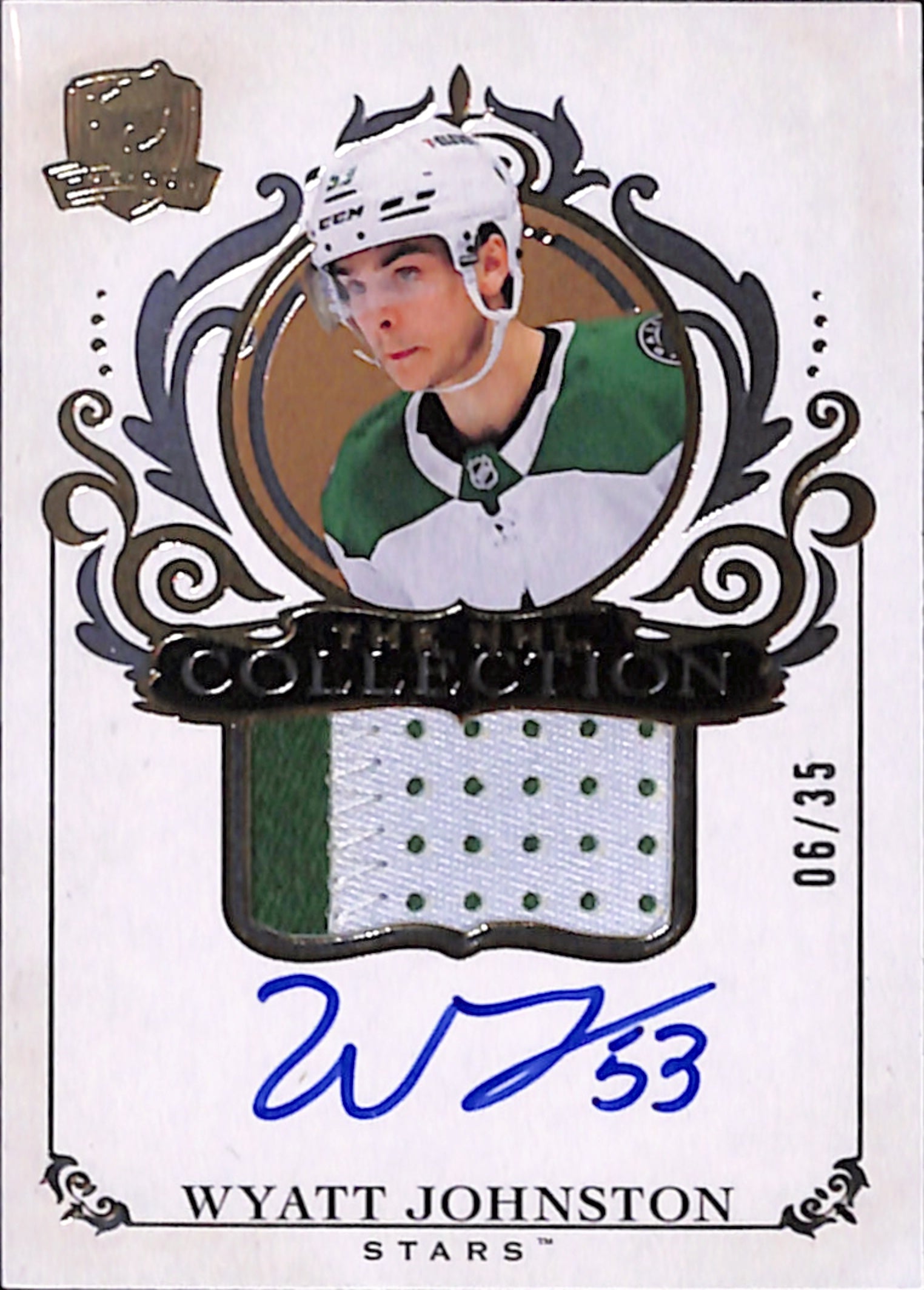 2022-23 The Cup - Wyatt Johnston NHL Collection /35 (NHL-WJ)