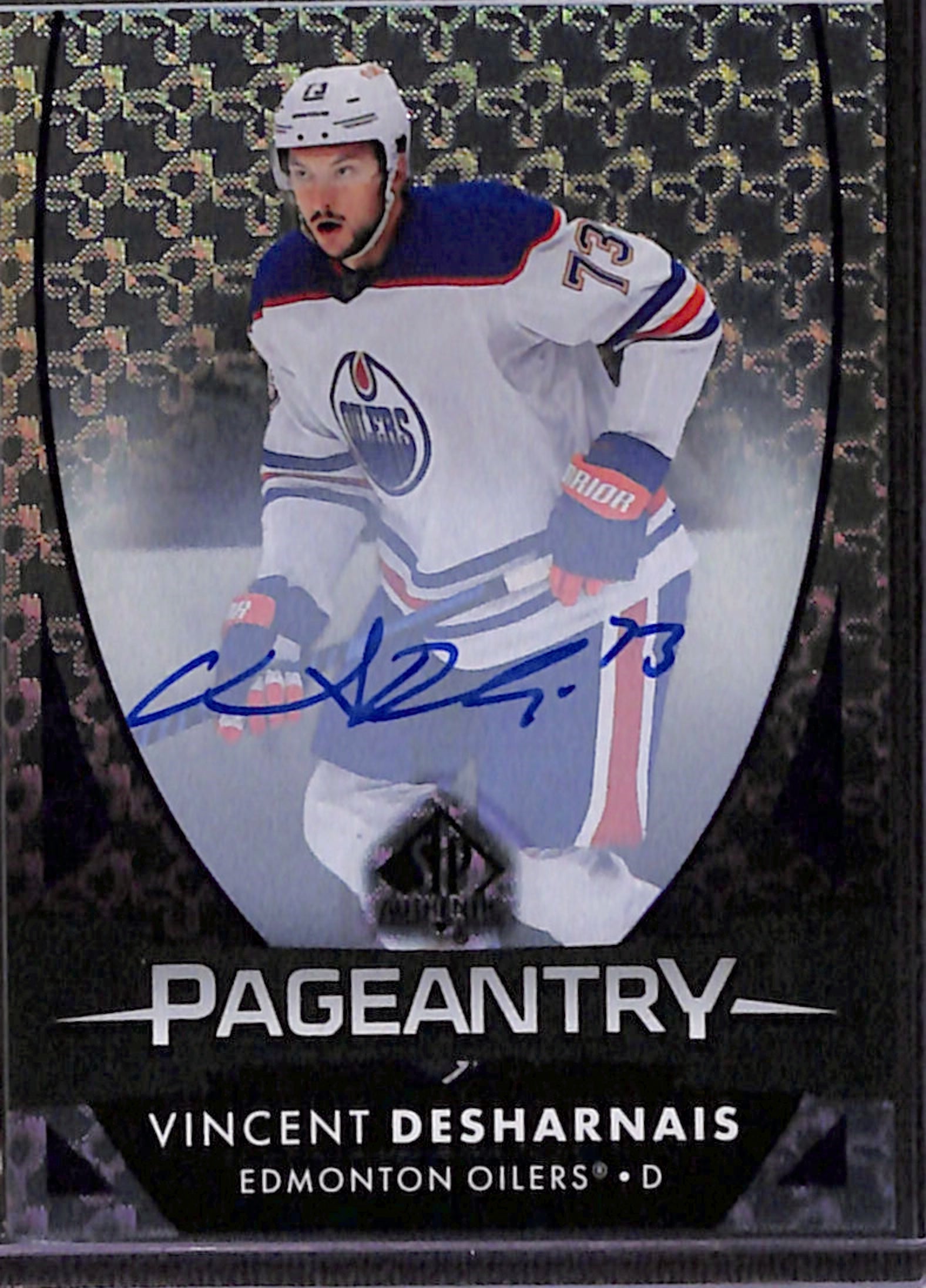 2023-24 SP Authentic - Vincent Desharnais Pageantry Autographs #P85