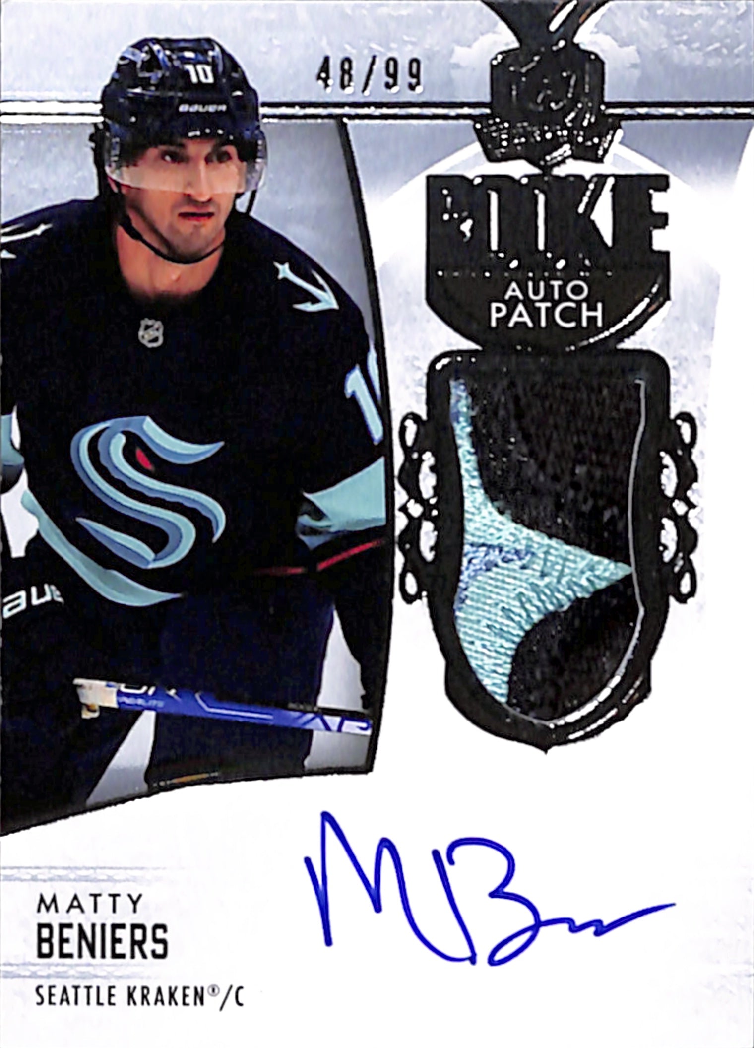 2022-23 The Cup - Matty Beniers Rookie Auto Patch /99 (146)