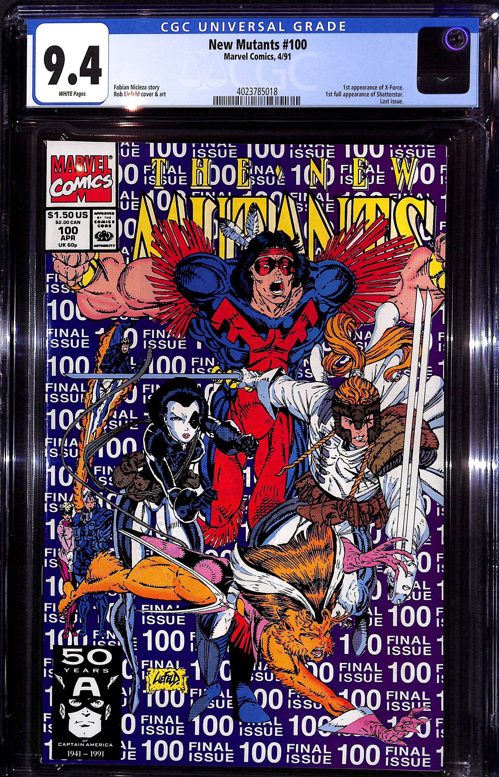 New Mutants #100 - (CGC 9.4)