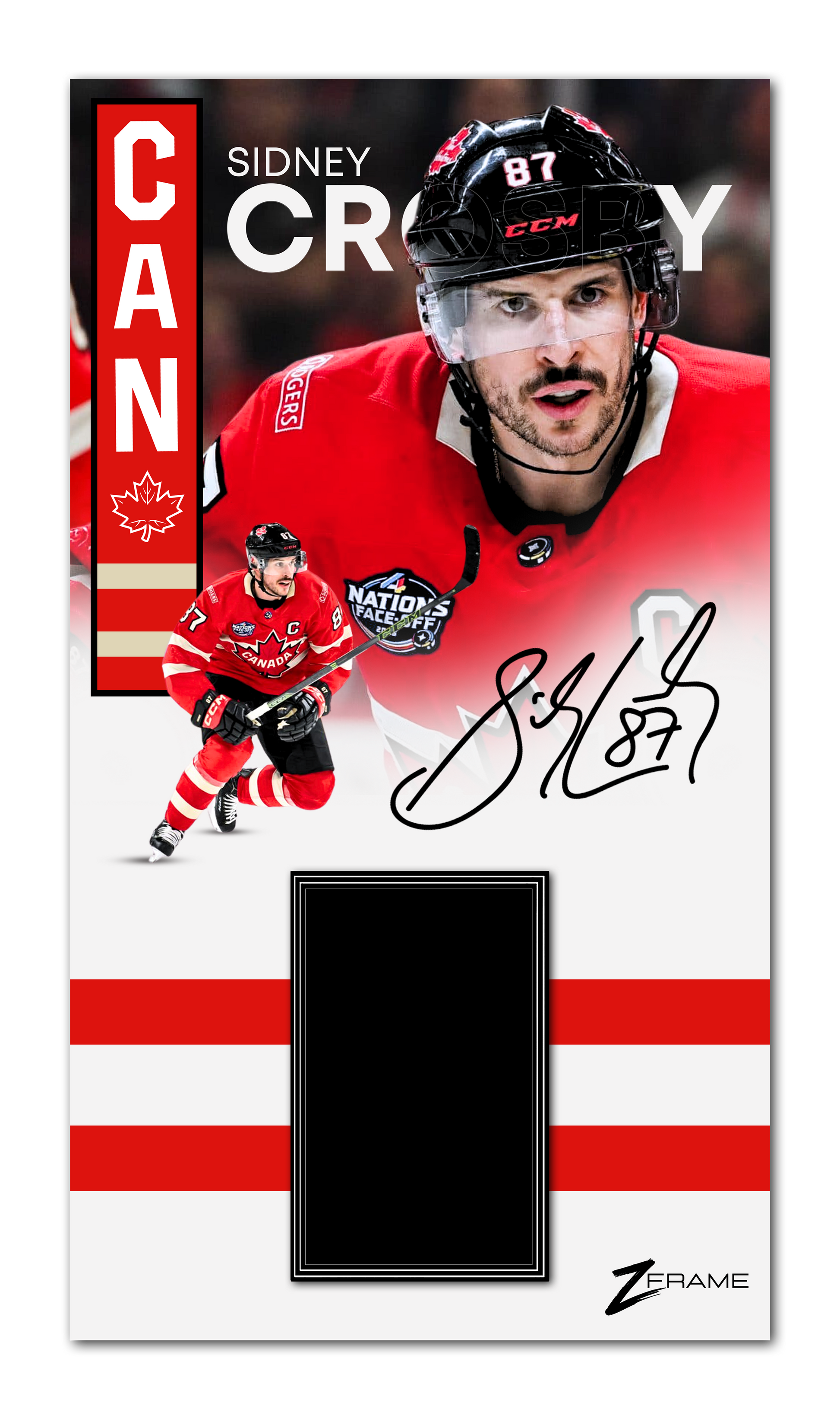 ZFrame - Sidney Crosby Team Canada