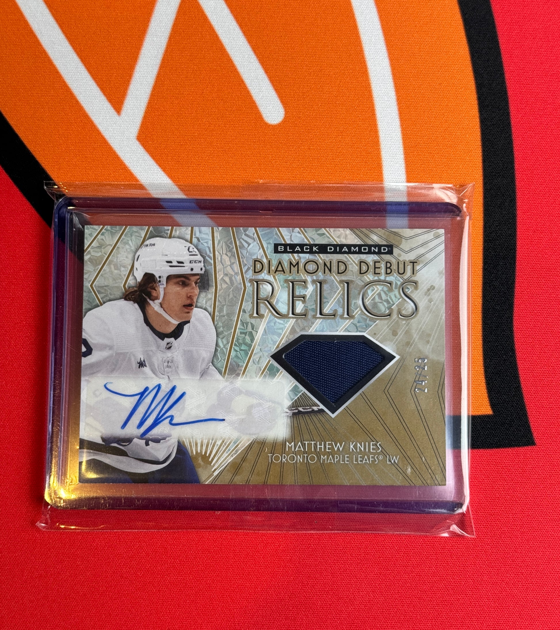 2023-24 UD Black Diamond - Mathew Knies /25 (DD-MK)