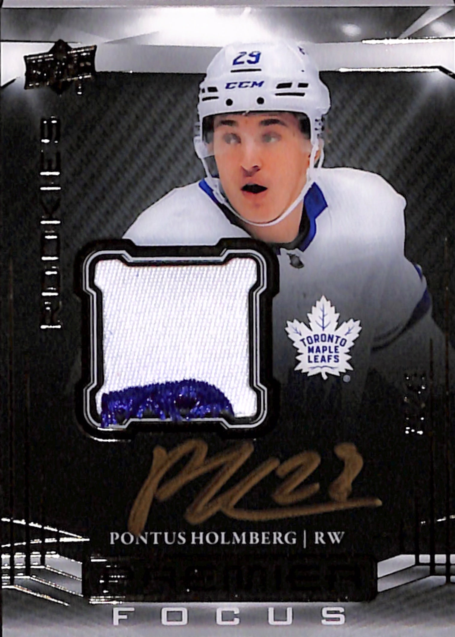 2022-23 UD Premier Pontus Holmberg (PFPR-PH)