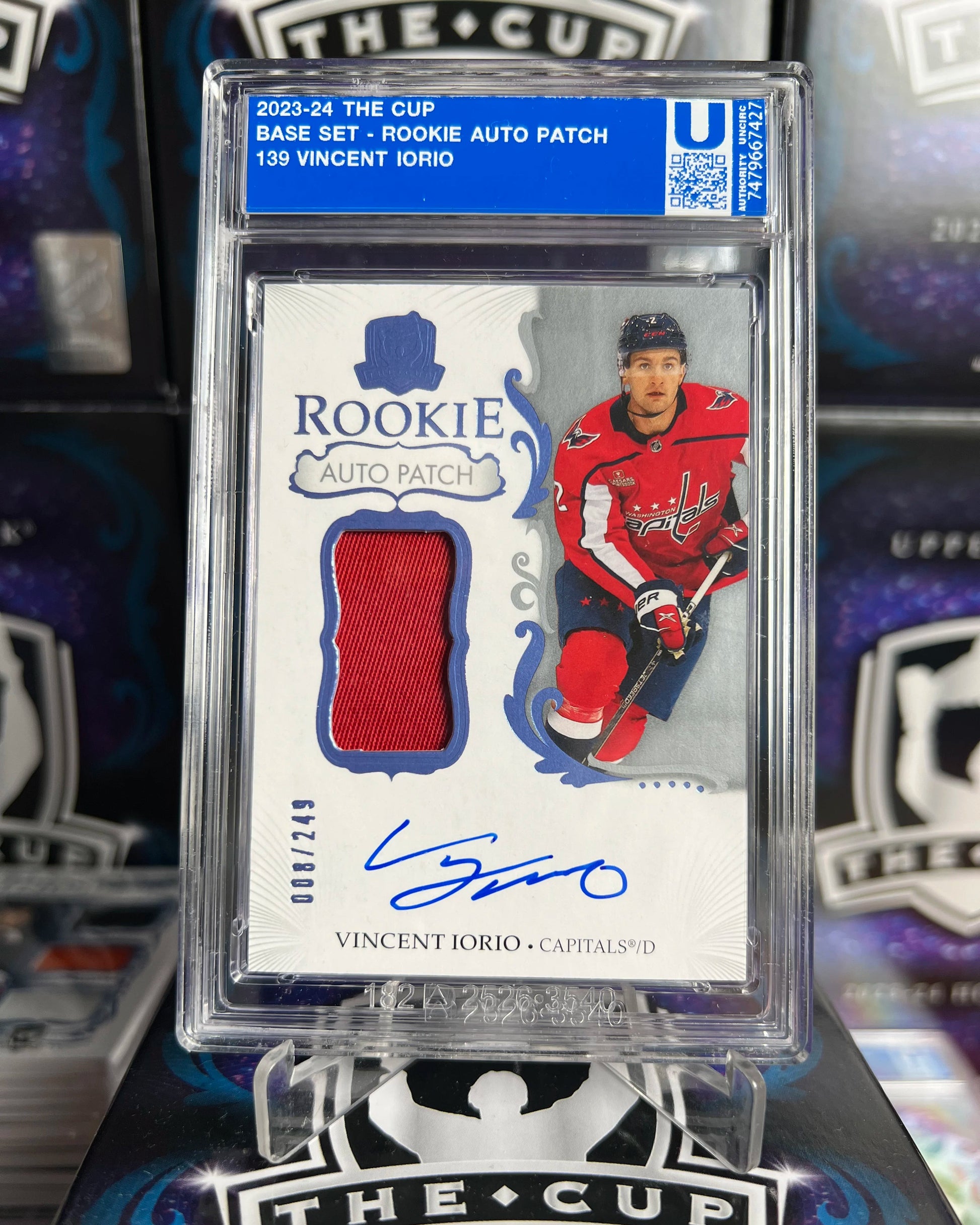 2023-24 The Cup - Vincent Iorio True Rookie Patch Auto /249 (139)