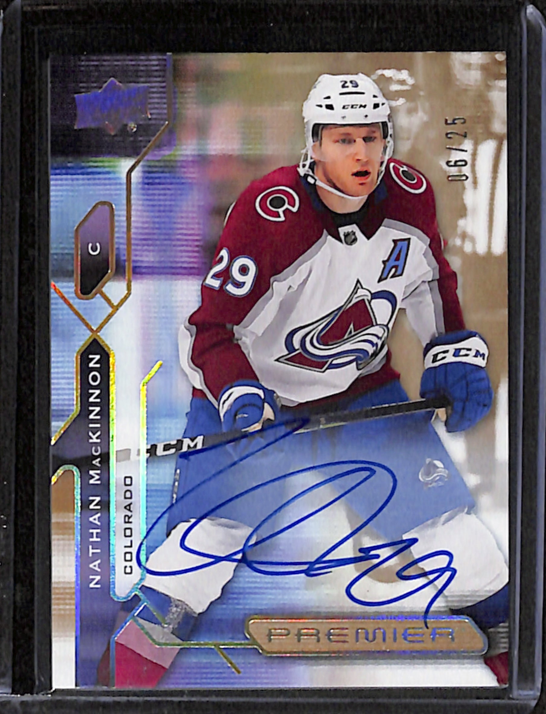 2021-22 Premier - Nathan MacKinnon Auto /25 (36)