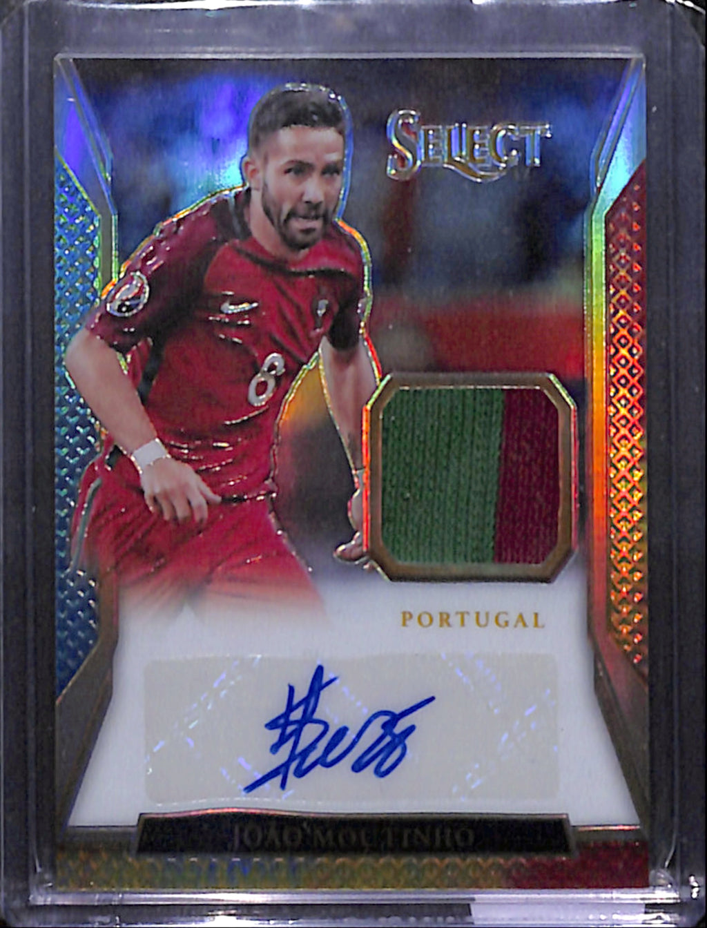 2016-17 Panini Select - Joao Moutinho Patch Auto /30 (JA-JMO)