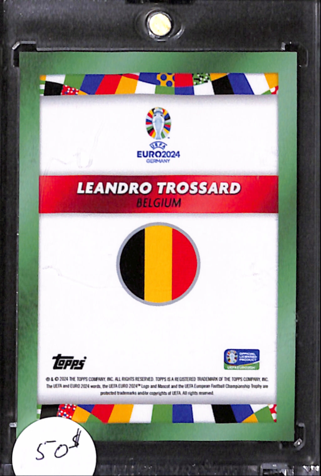 2024 Topps - Leandro Trossard Auto /99