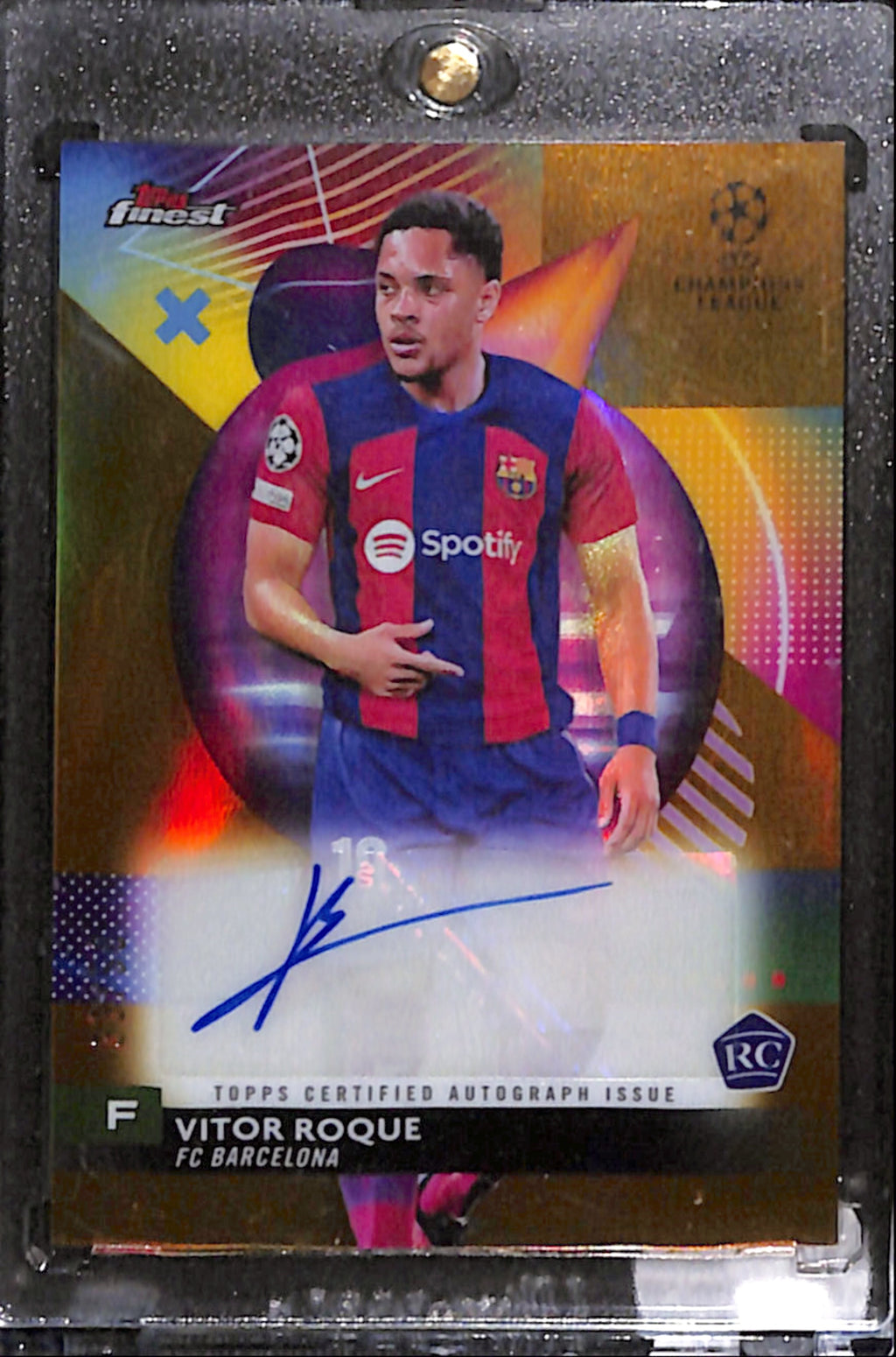 2024 Topps Finest - Victor Roque Auto /50 (A-VR)