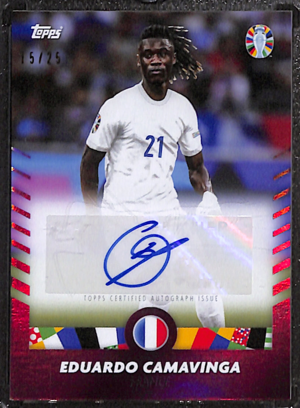 2024 Topps - Eduardo Camavinga Auto /25
