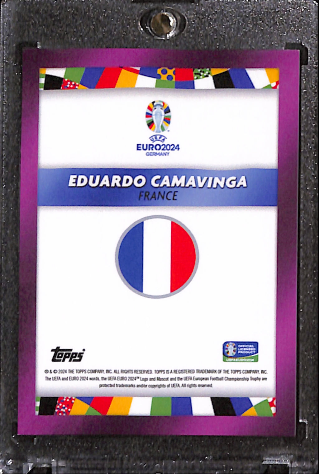 2024 Topps - Eduardo Camavinga Auto /25