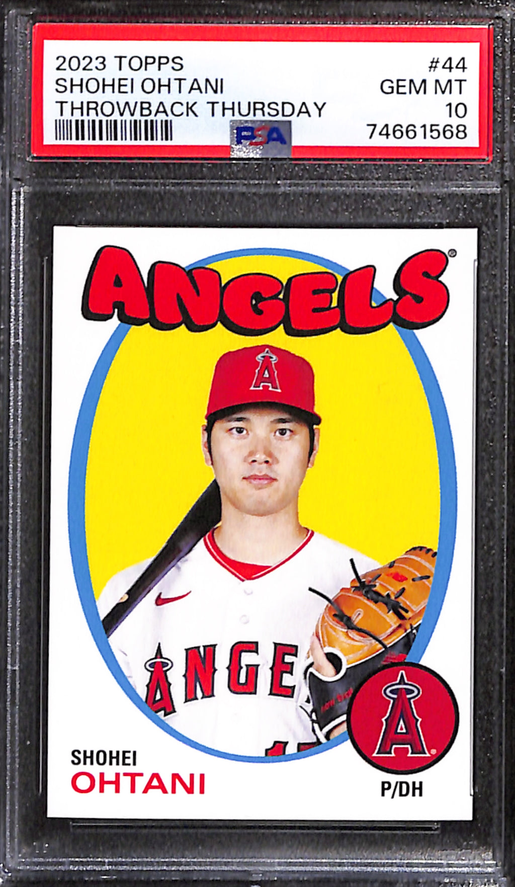 2023 Topps - Shohei Ohtani Throwback Thursday (PSA 10)