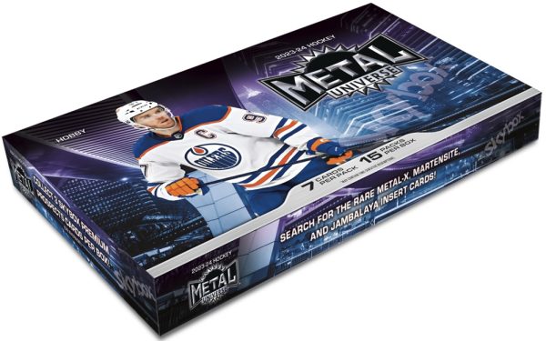 2023-24 Upper Deck Skybox Metal Universe Hockey Hobby Box - Miraj Trading