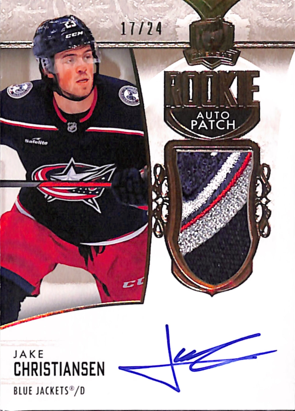 2022-23 Upper Deck The Cup - Jake Christiansen RPA /24