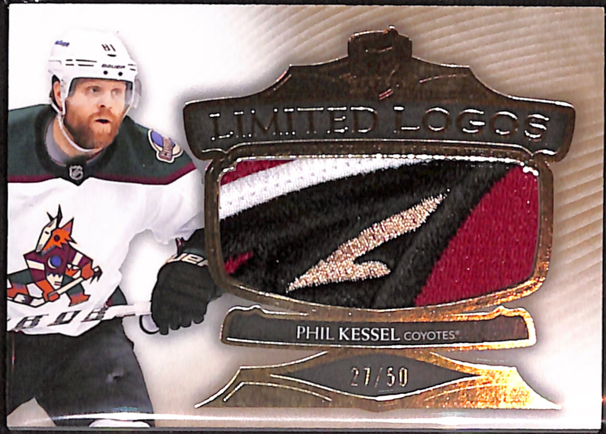 2021-22 The Cup - Phil Kessel Limited Logos Patch /50 (LL-PK)