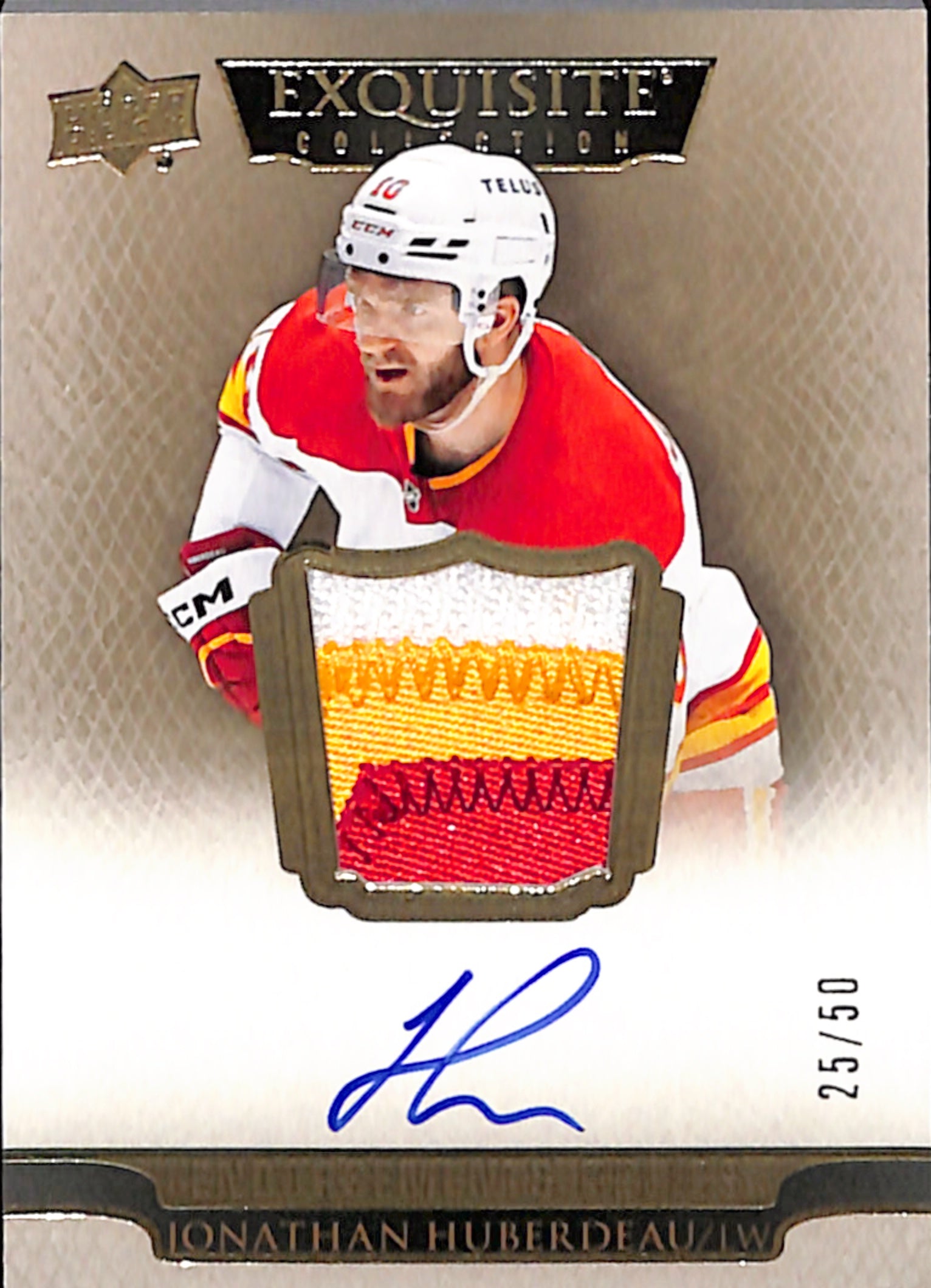 2022-23 The Cup - Jonathan Huberdeau Endorsements Relics (ER-JH)