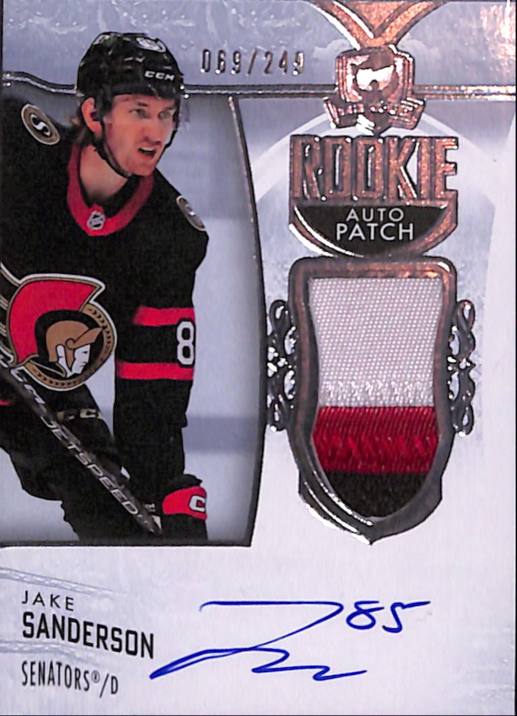 2022-23 The Cup - Jake Sanderson Rookie Auto Patch /249 (121)