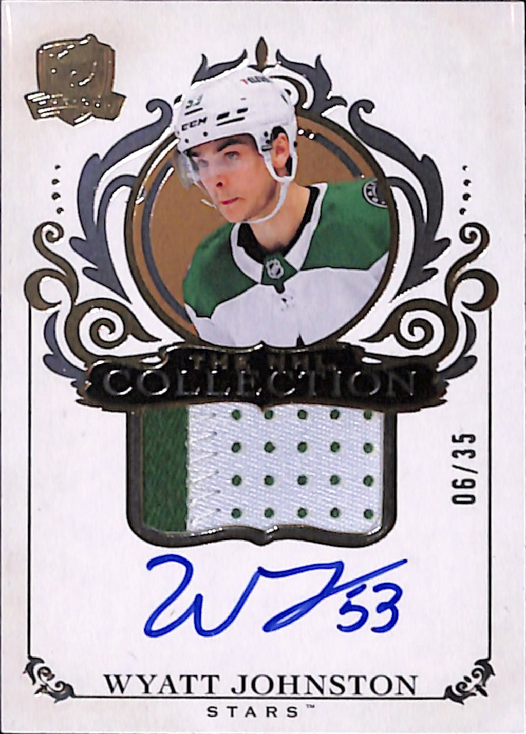 2022-23 The Cup - Wyatt Johnston NHL Collection /35 (NHL-WJ)