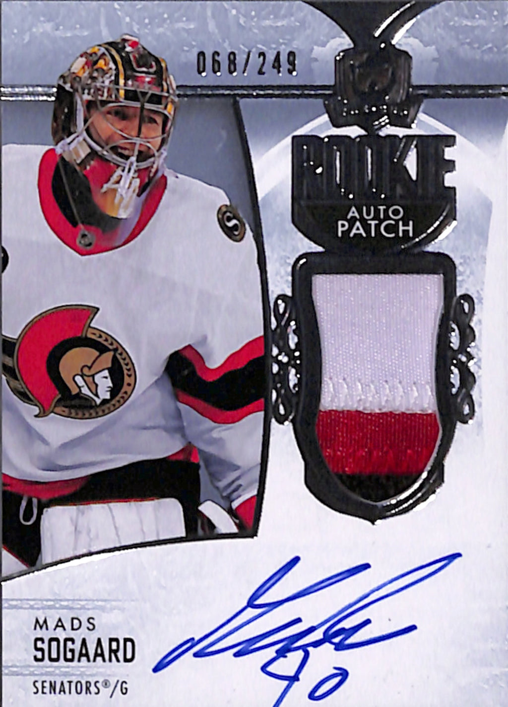 2022-23 The Cup - Mads Sogaard Rookie Auto Patch /249 (112)