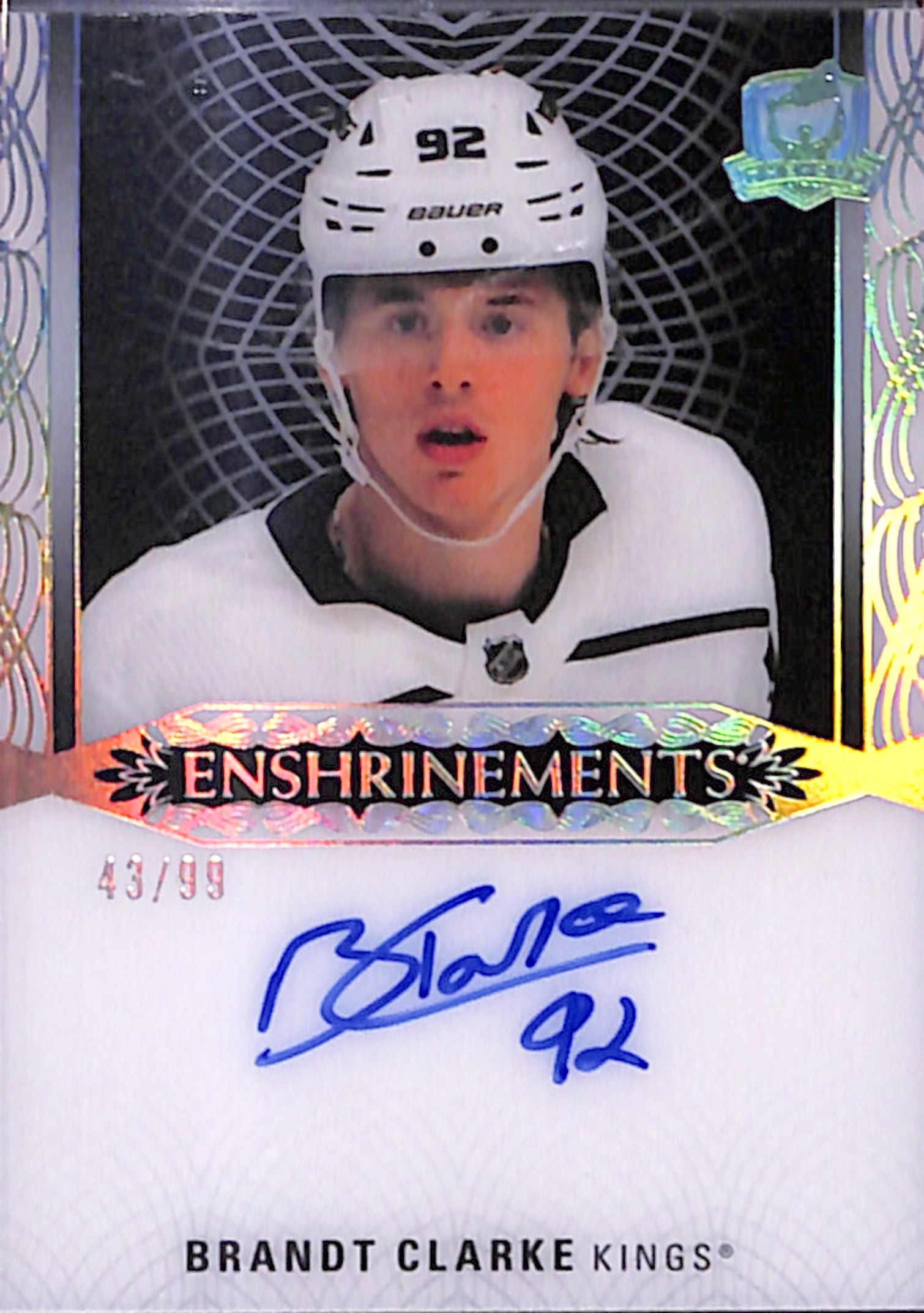 2022-23 The Cup - Brandt Clarke Enshrinements /99 (E-BC)