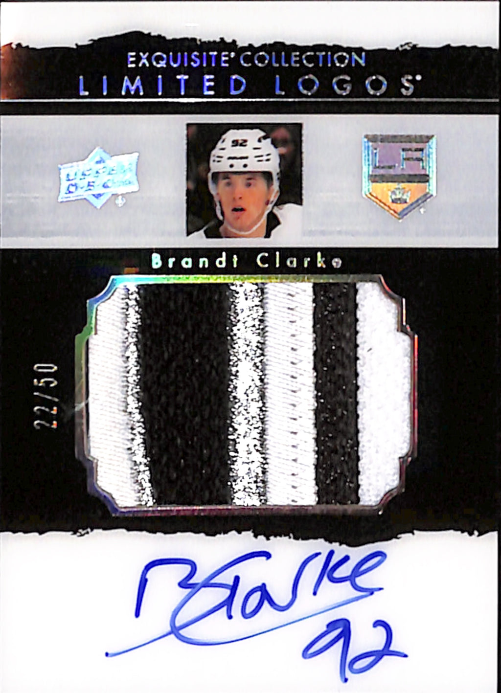 2022-23 The Cup - Brandt Clarke Exquisite Collection Limited Logos /50 (LLT-BC)