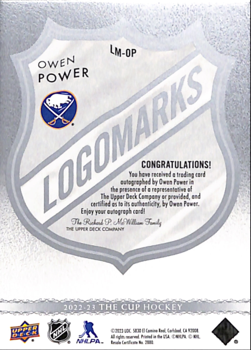 2022-23 The Cup - Owen Power Logomarks (LM-OP)