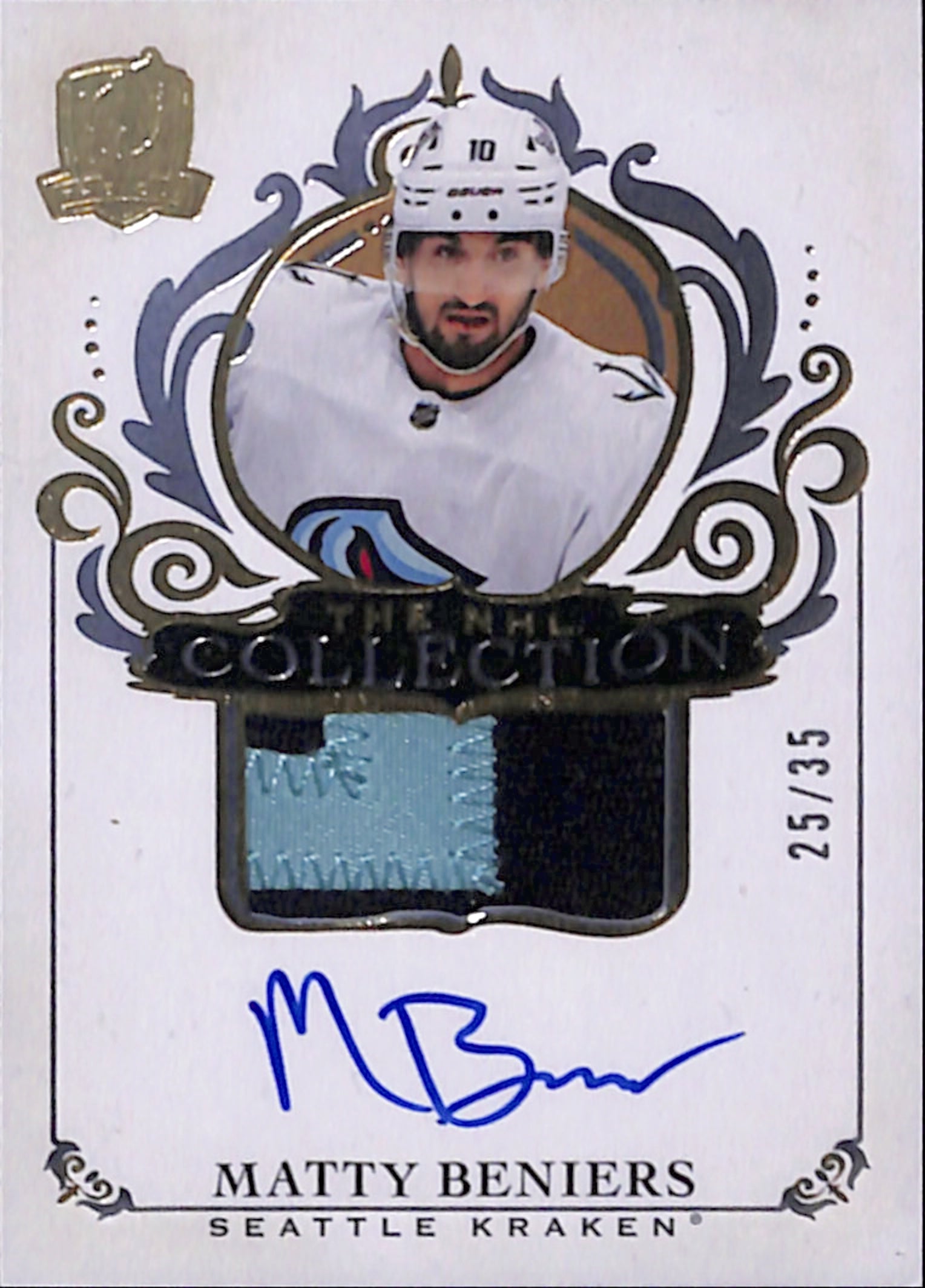 2021-22 The Cup - Matty Beniers The NHL Collection /35 (NHL-BE)