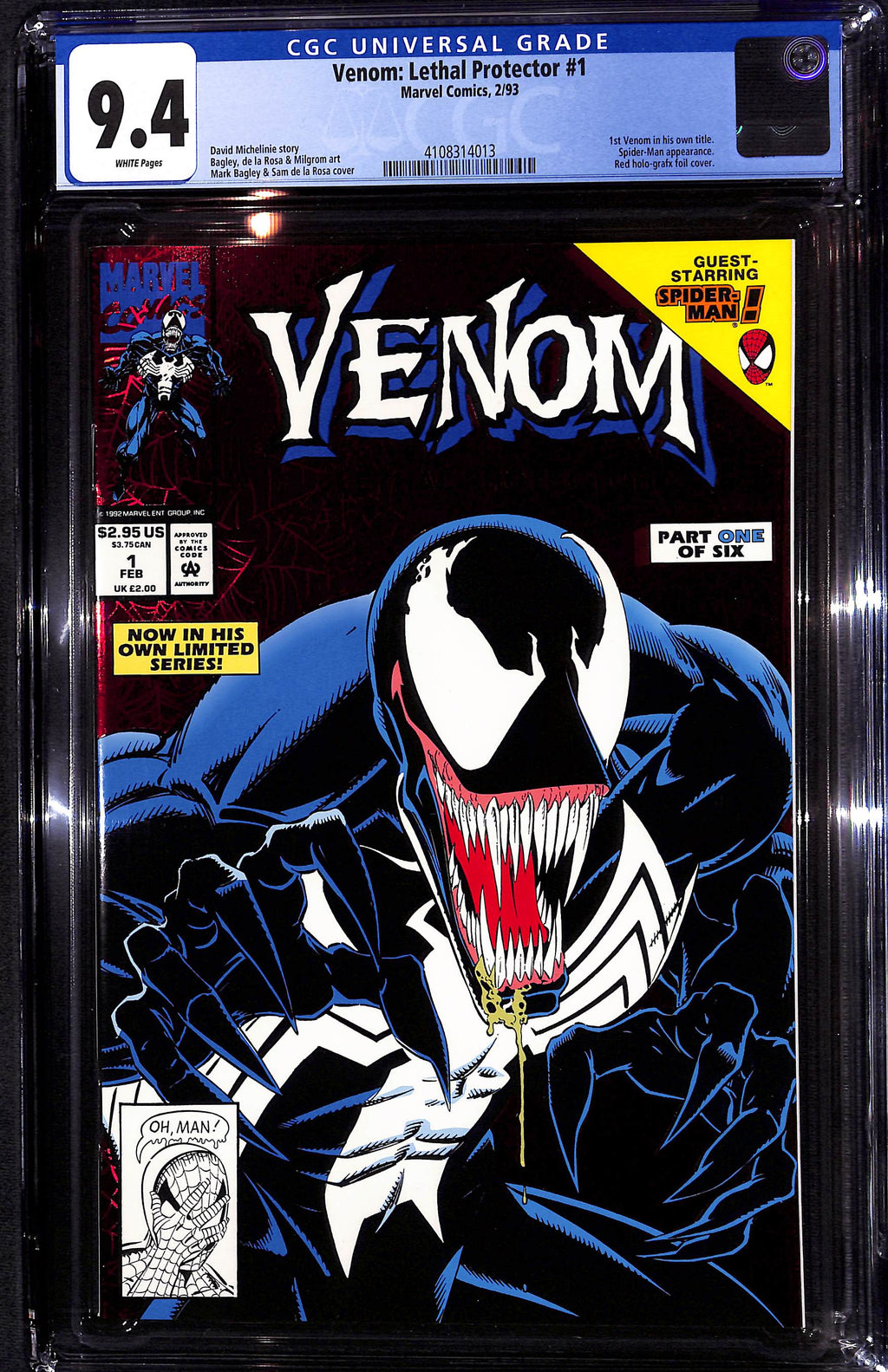 Venom: Lethal Protector #1 - (CGC 9.4)