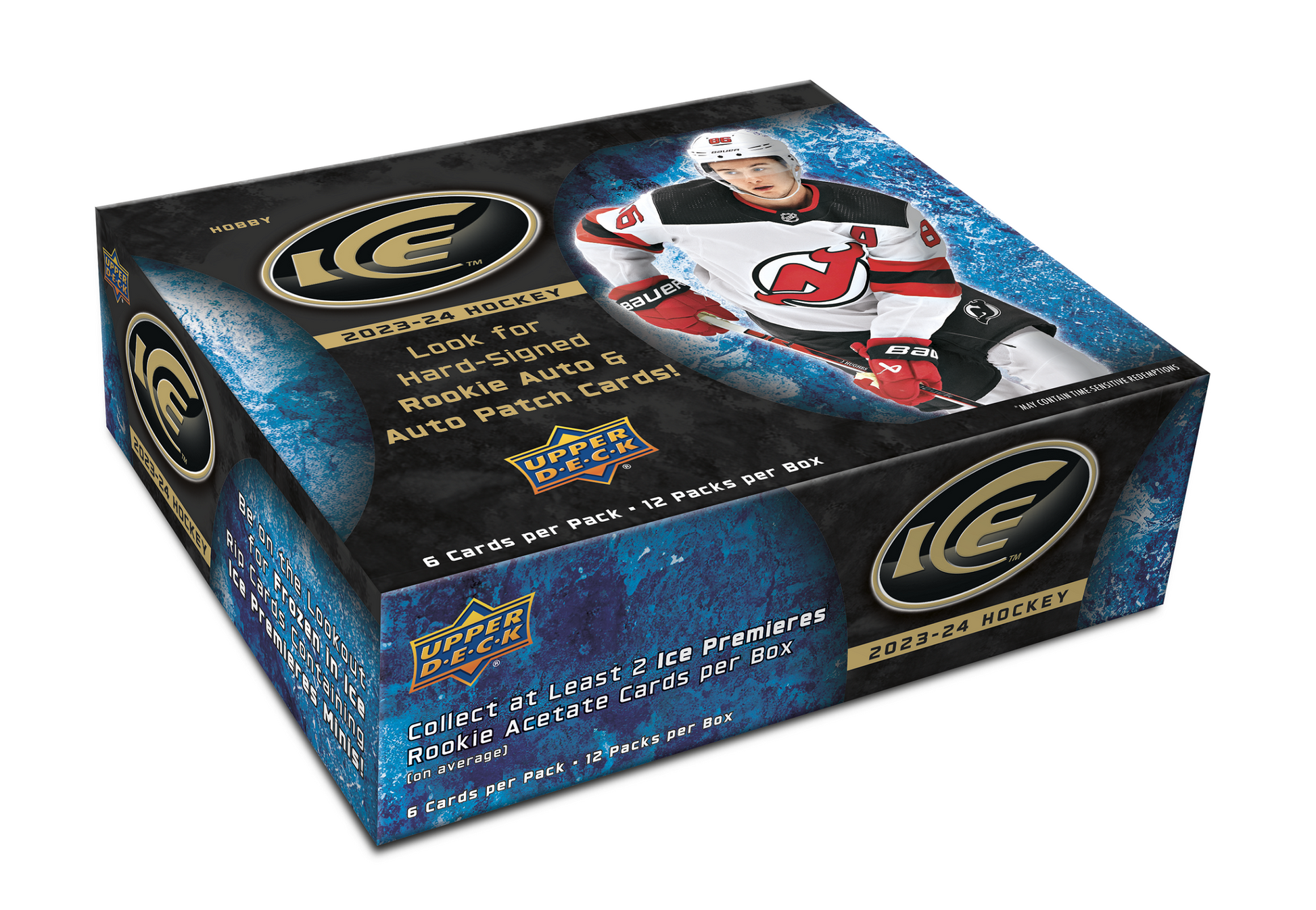 2023-24 Upper Deck Ice Hockey Hobby Box - Miraj Trading