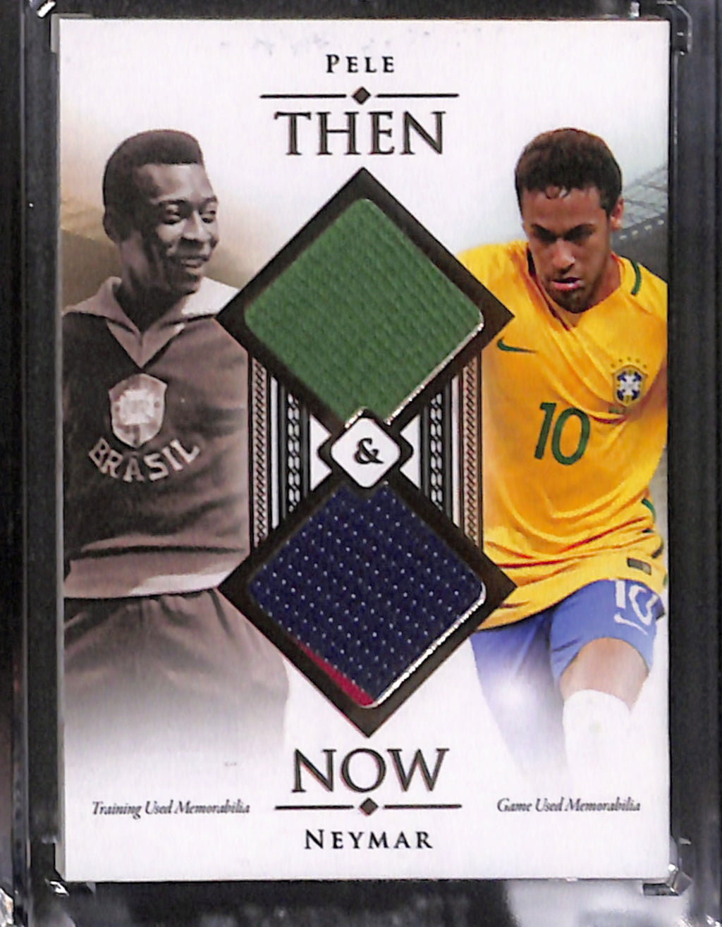 2018 Futera - Pelé Neymar Then & Now /39 (TN23)
