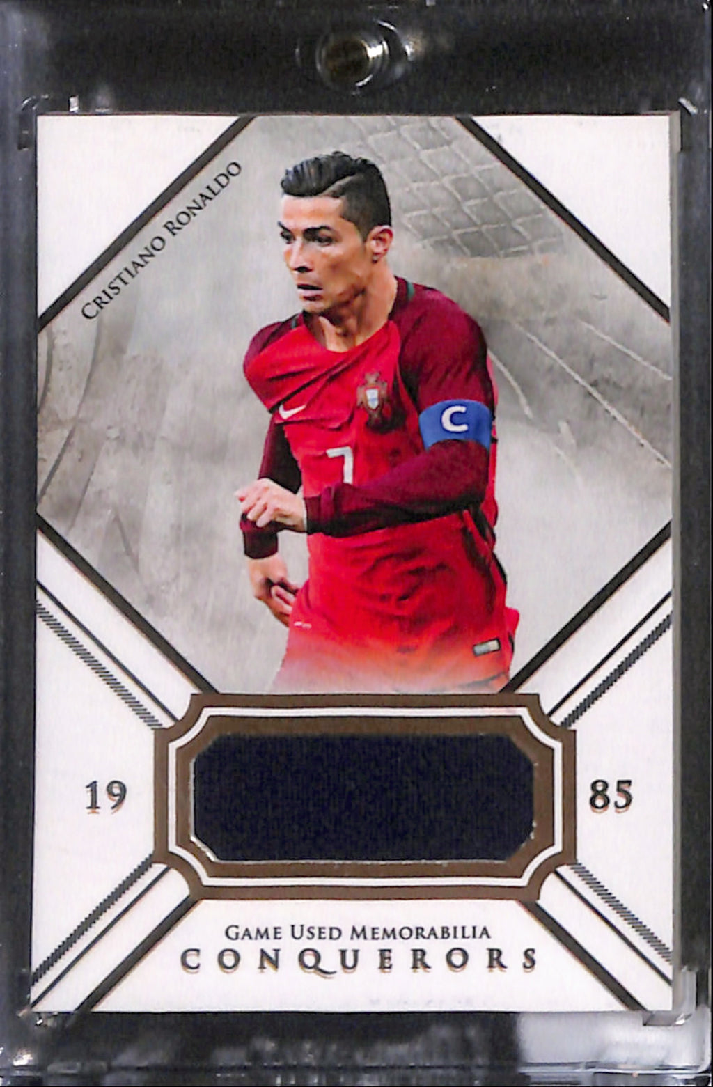 2018 Futera - Cristiano Ronaldo Conquerors /43 (CQ38)