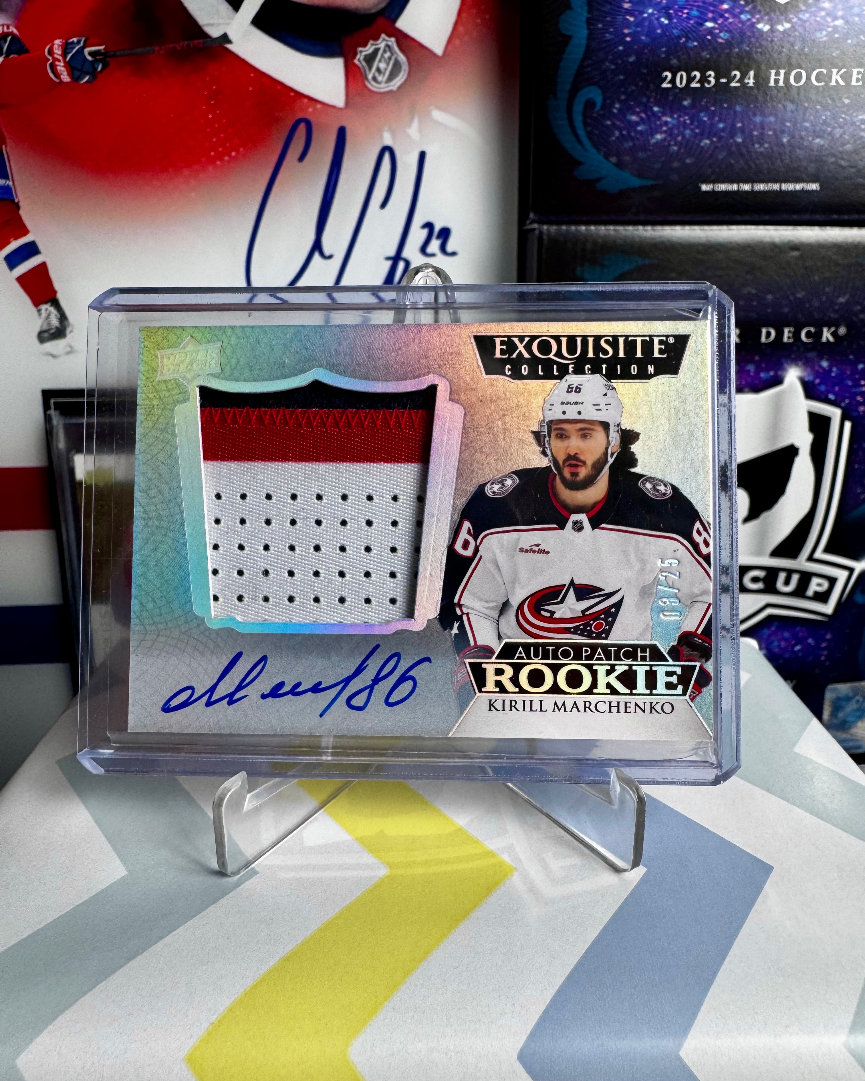 2022-23 The Cup Kirill Marchenko Exquisite Collection RPA /25 (ECH-KM)