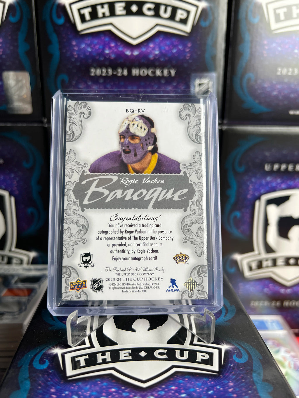 2023-24 The Cup - Rogie Vachon Baroque (BQ-RV)