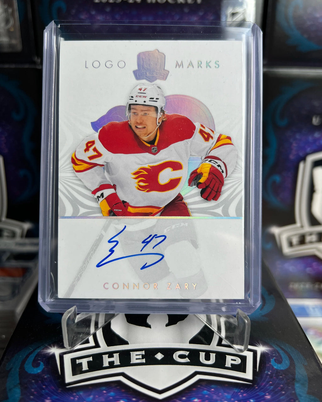 2023-24 The Cup - Connor Zary Logo Marks (LM-CZ)