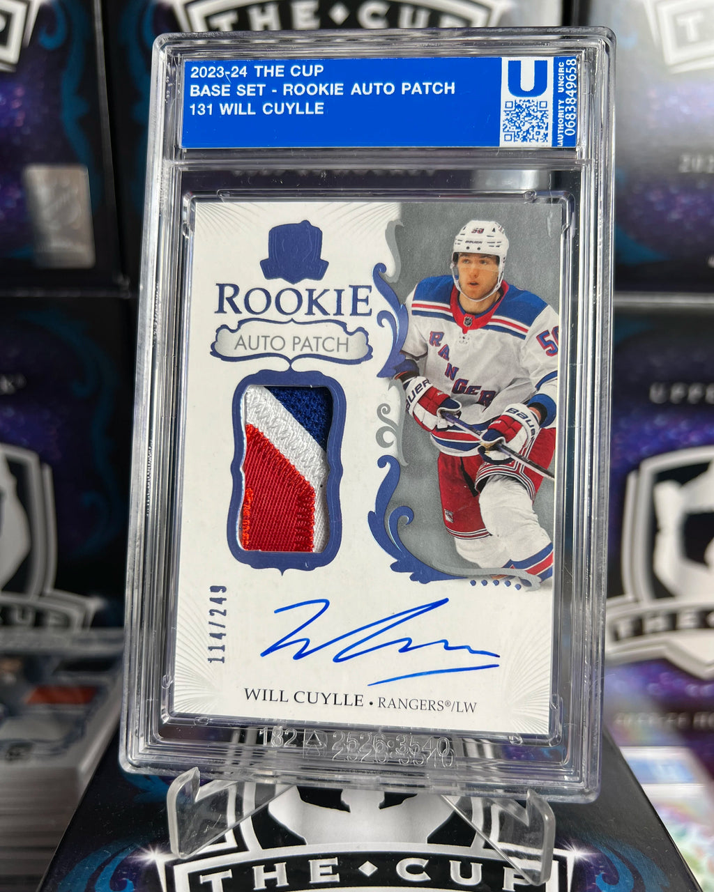 2023-24 The Cup - Will Cuylle True Rookie Patch Auto /249 (131)