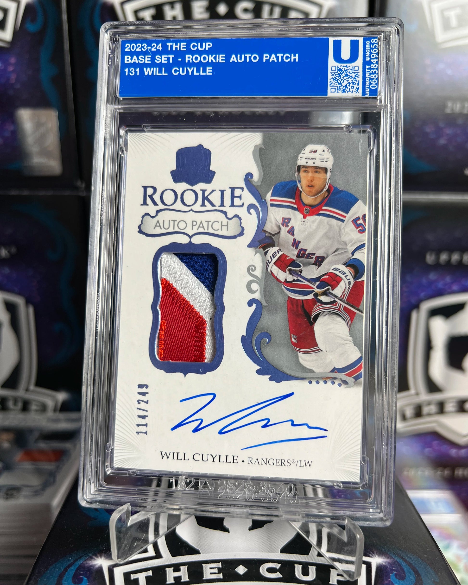 2023-24 The Cup - Will Cuylle True Rookie Patch Auto /249 (131)