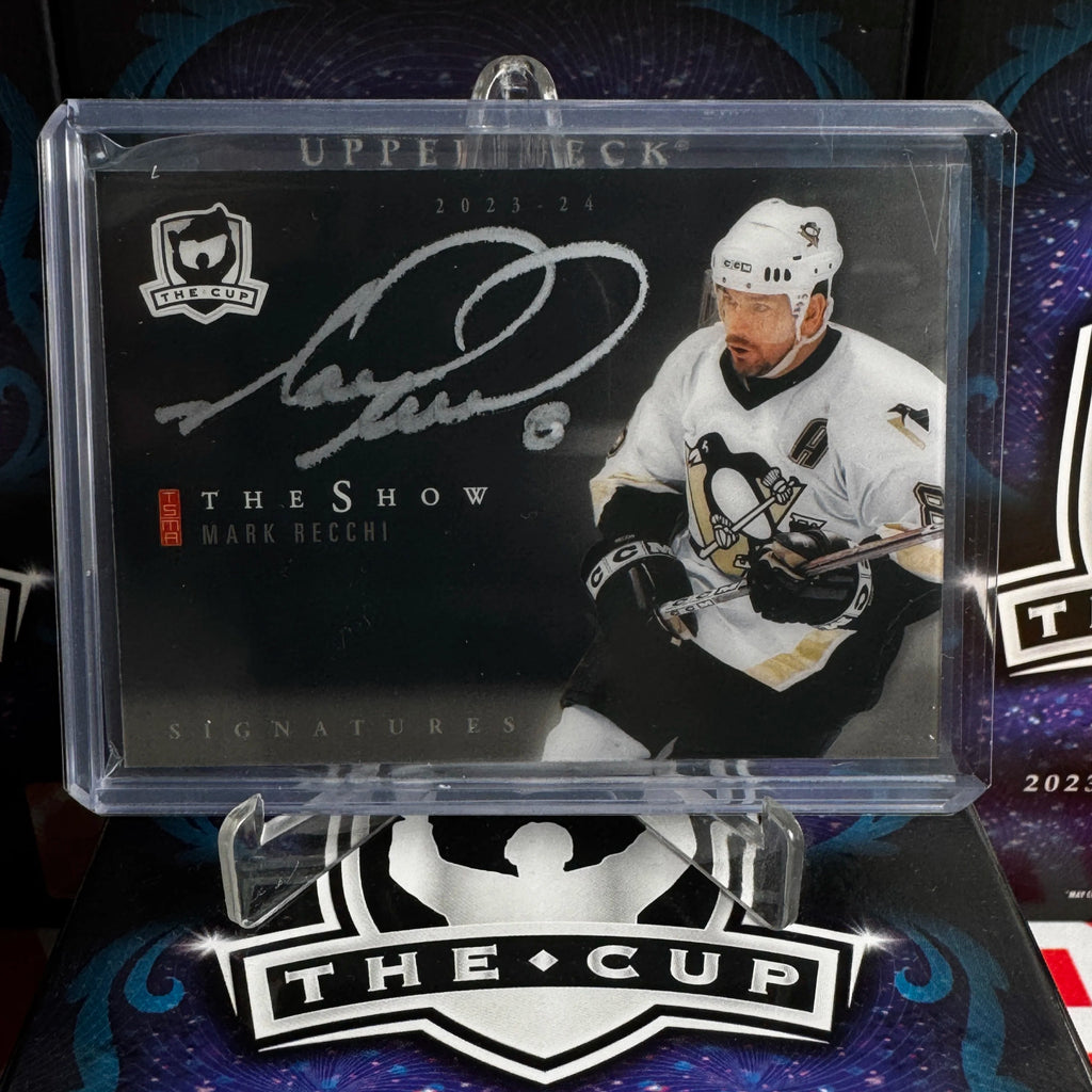 2023-24 The Cup - Mark Recchi The Show Black Auto (SB-MR)