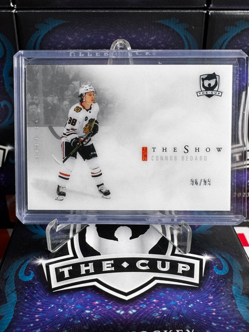 2023-24 The Cup - Connor Bedard The Show White Rookies /99 (SW-CB)