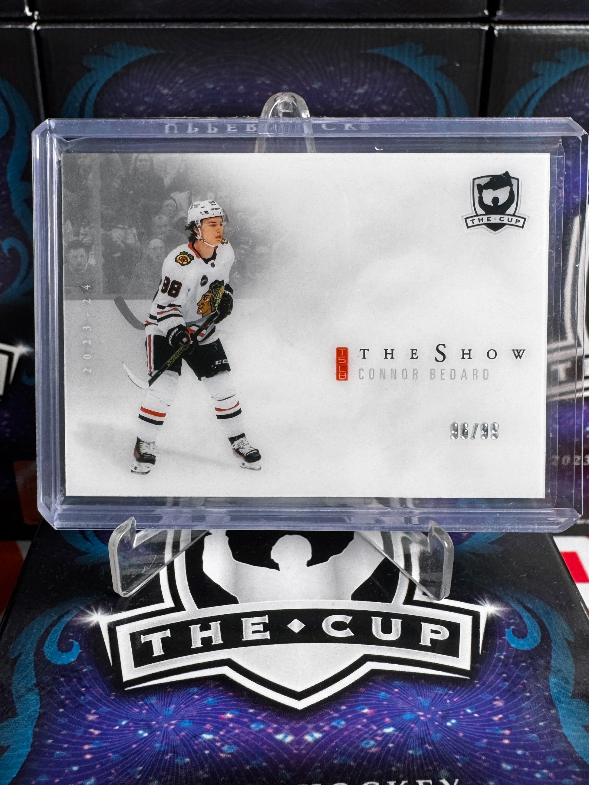 2023-24 The Cup - Connor Bedard The Show White Rookies /99 (SW-CB)