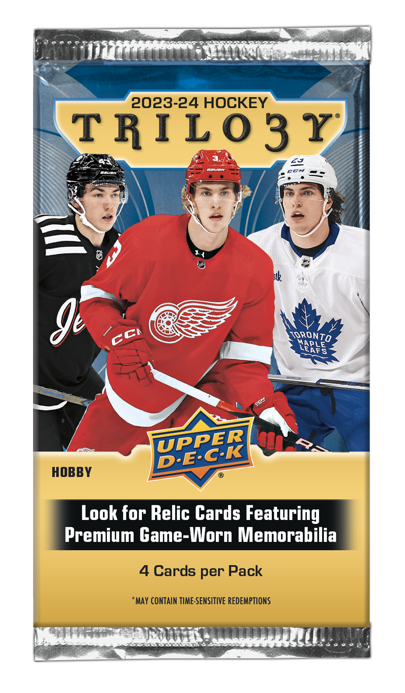 2023-24 Upper Deck Trilogy Hockey Hobby Box (Pre-order) - Miraj Trading