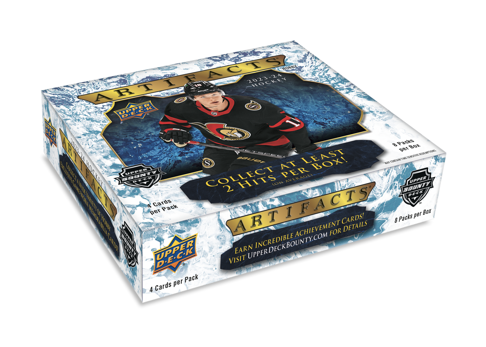 2023-24 Upper Deck Artifacts Hockey Hobby Box - Miraj Trading