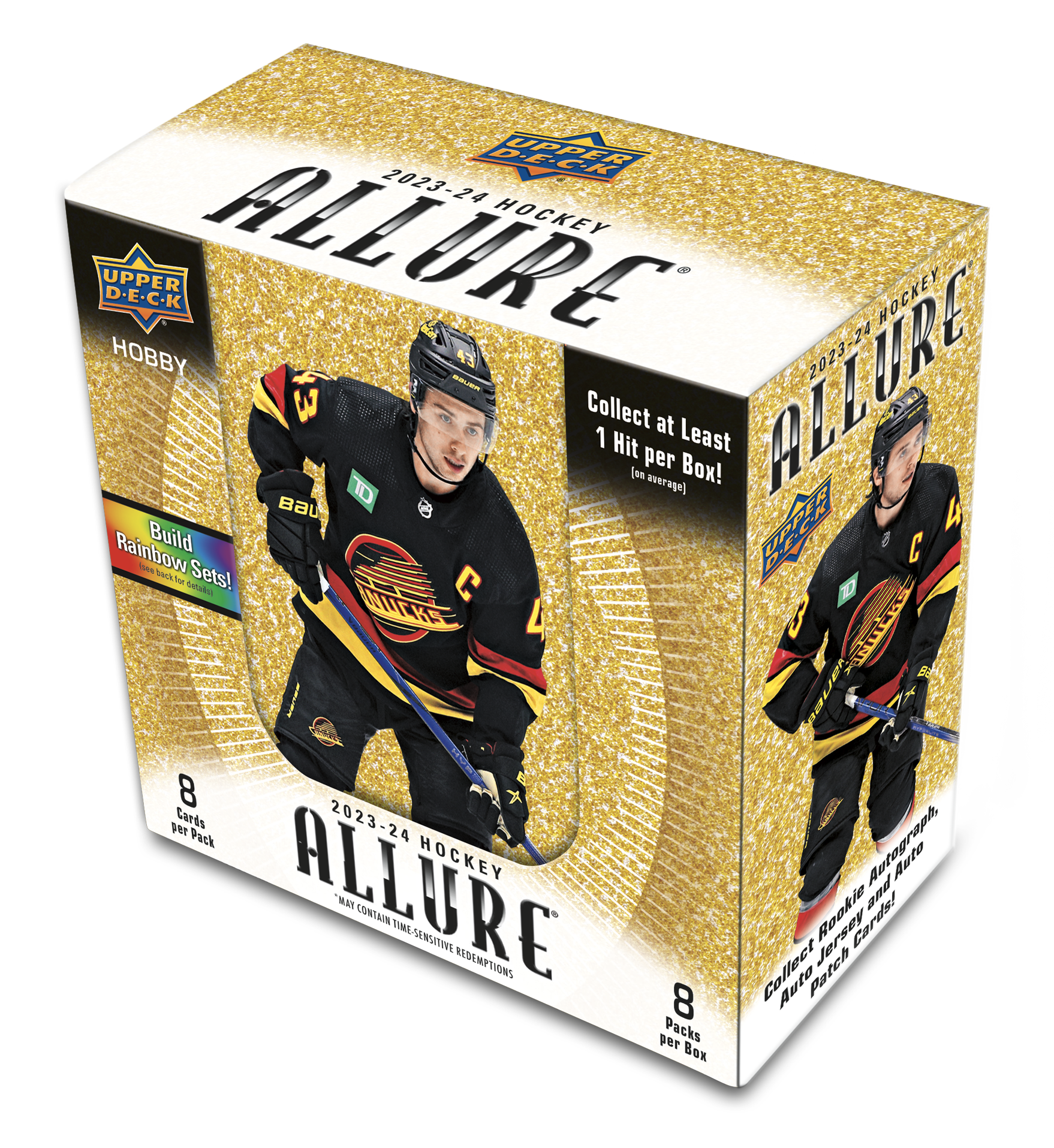 2023-24 Upper Deck Allure Hockey Hobby Inner Case (Case of 9 Boxes) - Miraj Trading