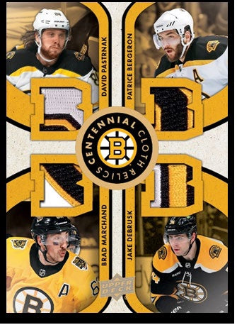 2023-24 Upper Deck Boston Bruins Centennial Hockey Hobby Box (Pre-Order) - Miraj Trading