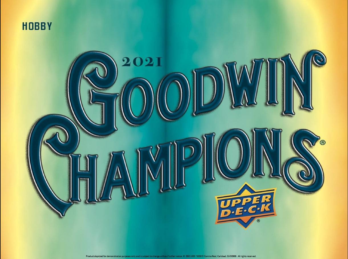 2021 Upper Deck Goodwin Champions Hobby Box - Miraj Trading