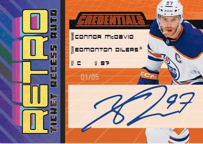 2023-24 Upper Deck Credentials Hockey Hobby Box(Pre-Order) - Miraj Trading