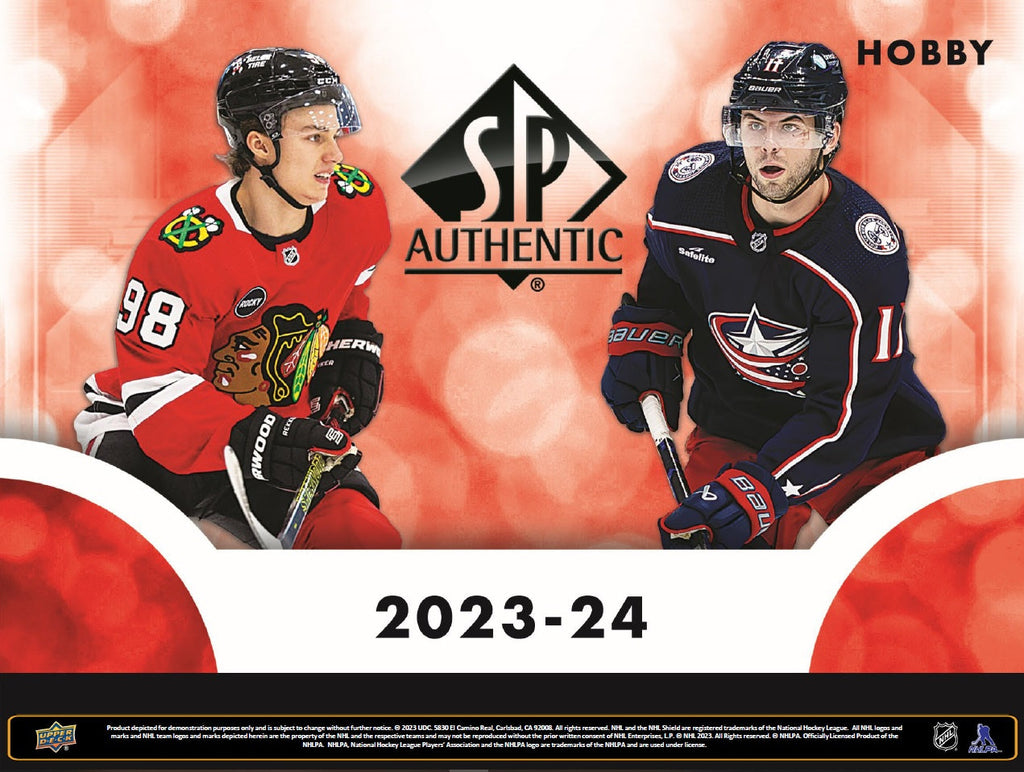 2023-24 Upper Deck SP Authentic Hobby Box (Pre-Order) - Miraj Trading