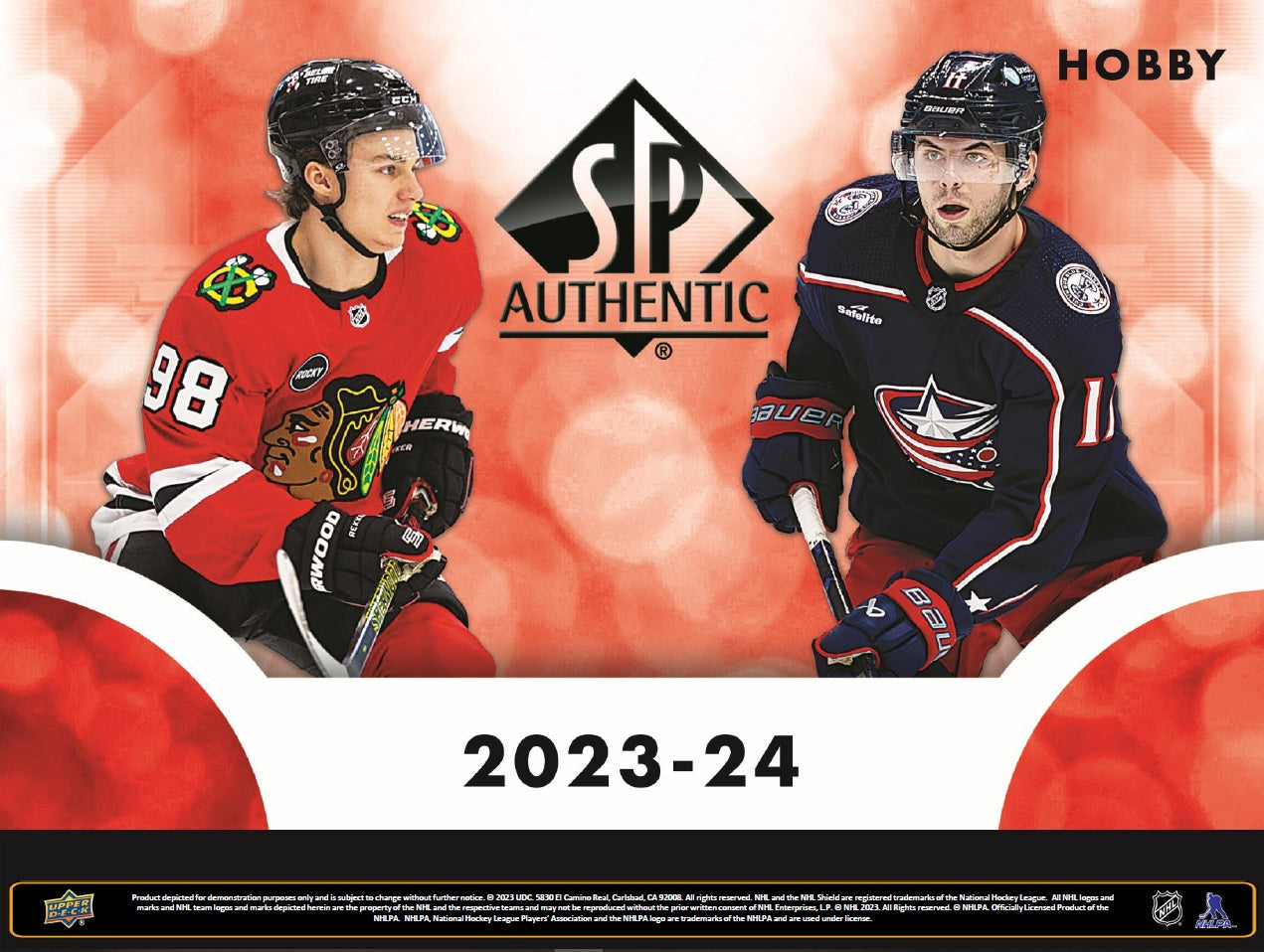 2023-24 Upper Deck SP Authentic Hobby Box (Pre-Order) - Miraj Trading
