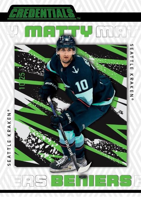 2023-24 Upper Deck Credentials Hockey Hobby Box(Pre-Order) - Miraj Trading
