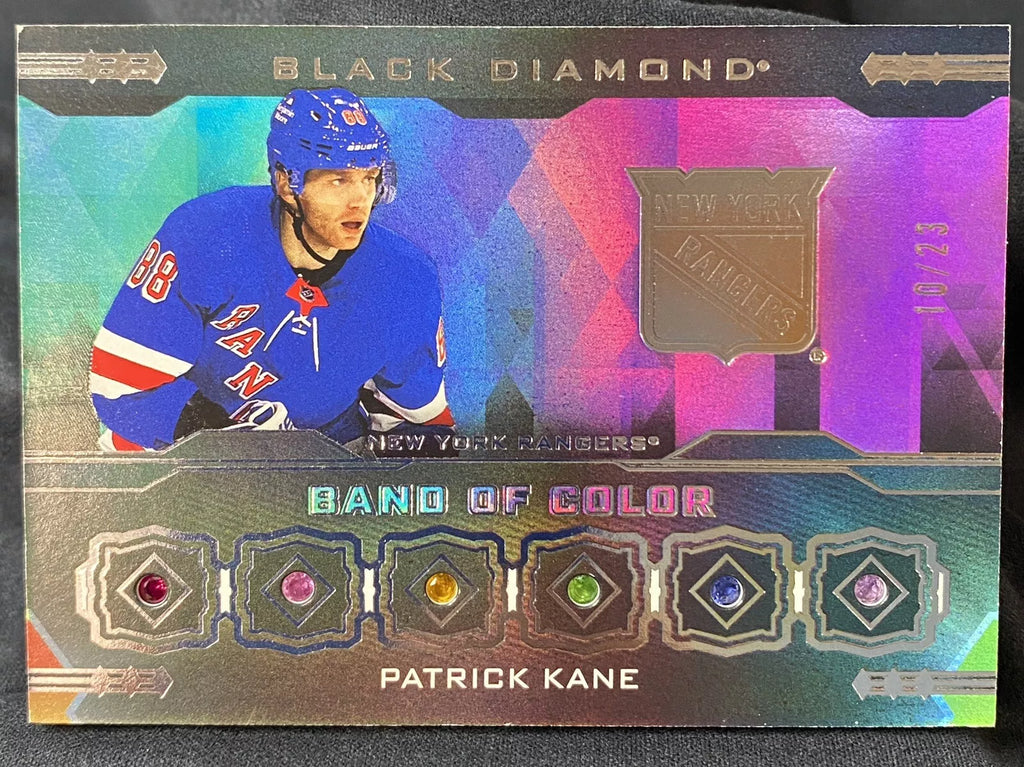 2023-24 Black Diamond - Patrick Kane /23 BAND OF COLOR (BC-PK)